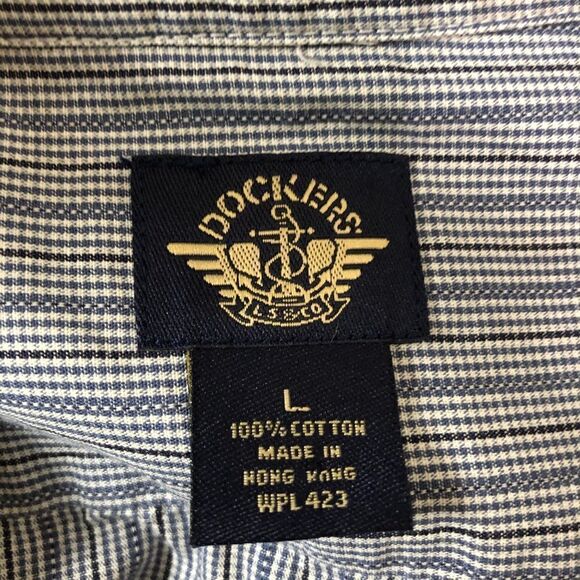 Dockers Cotton Button Up Shirt - Women’s L - Picture 6 of 6